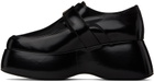 Moschino Black Platform Loafers