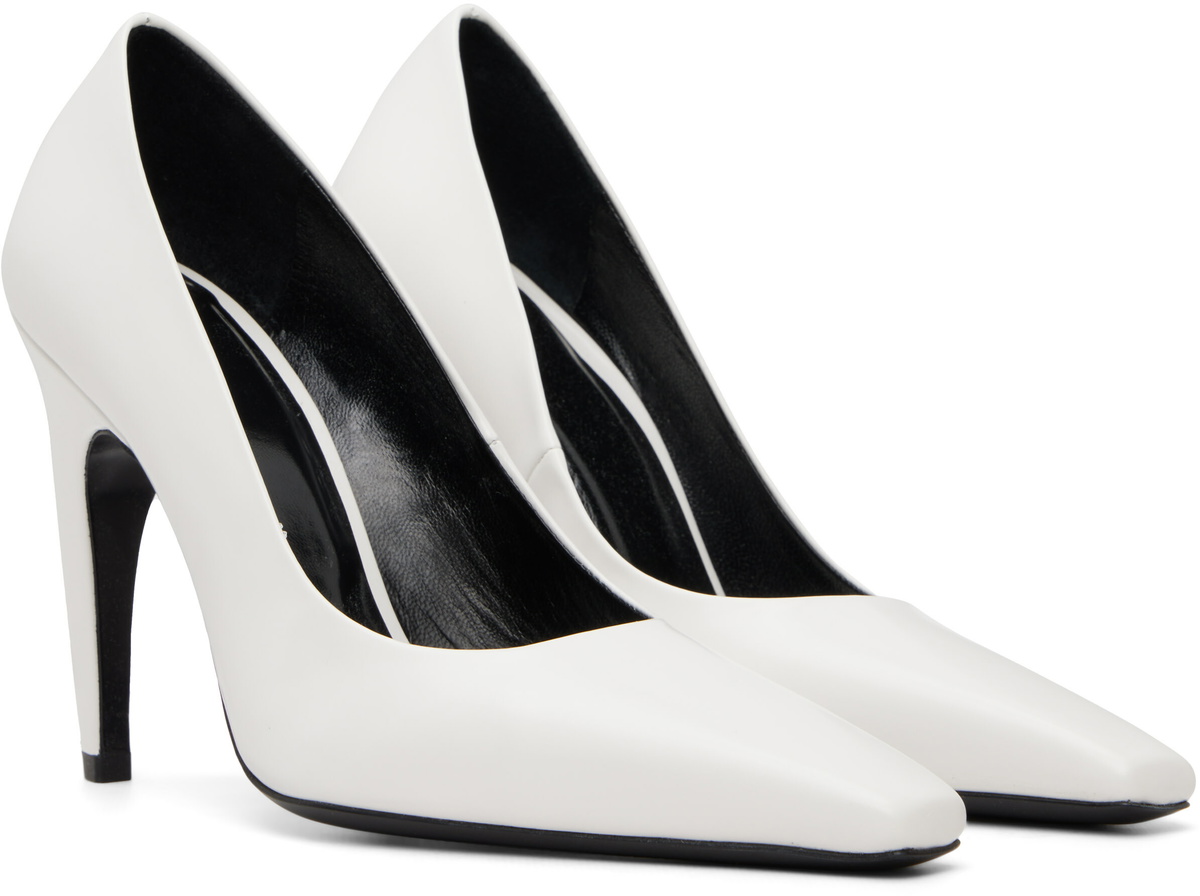 JUDE White Fame Pump Heels