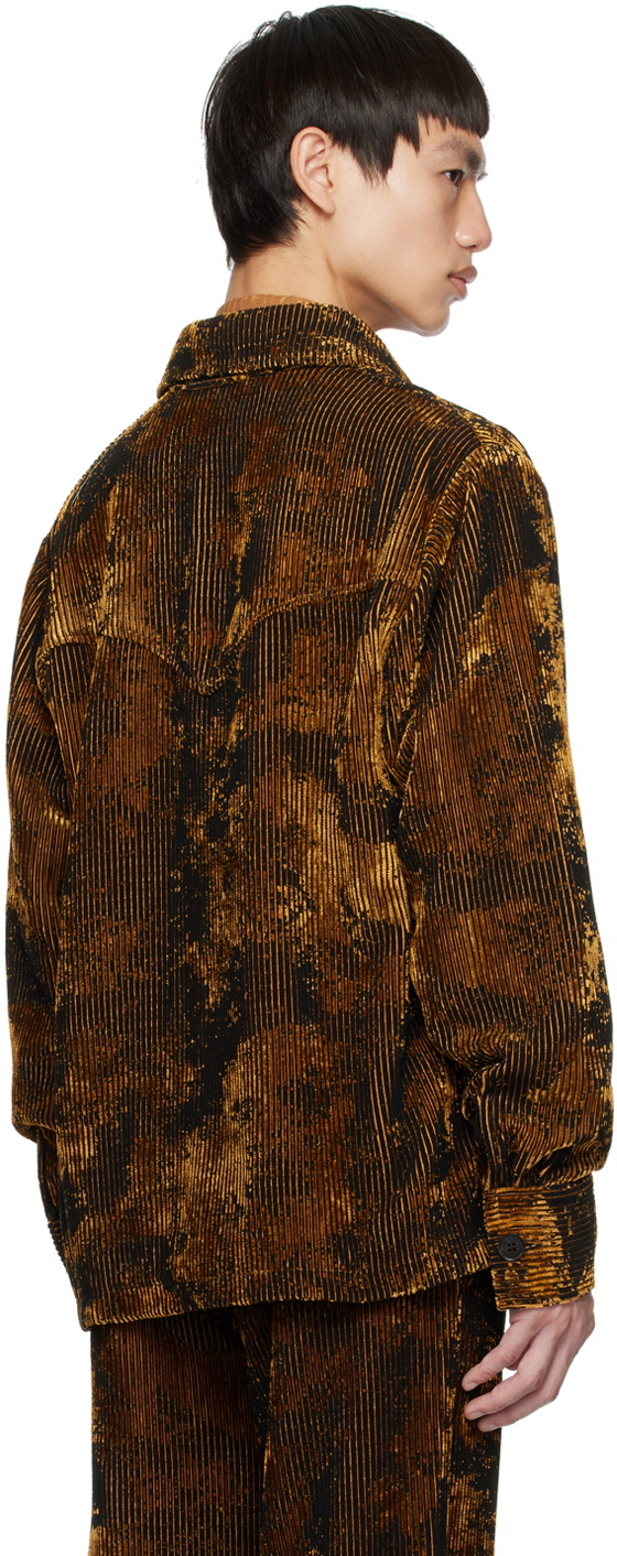 【Séfr 23AW】Don Jacket Séfr Black & Brown Don Jacket Séfr