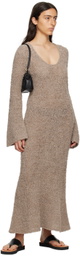 by Malene Birger Taupe Paige Maxi Dress