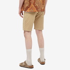 Universal Works Men's Fine Twill Walk Short in Tan