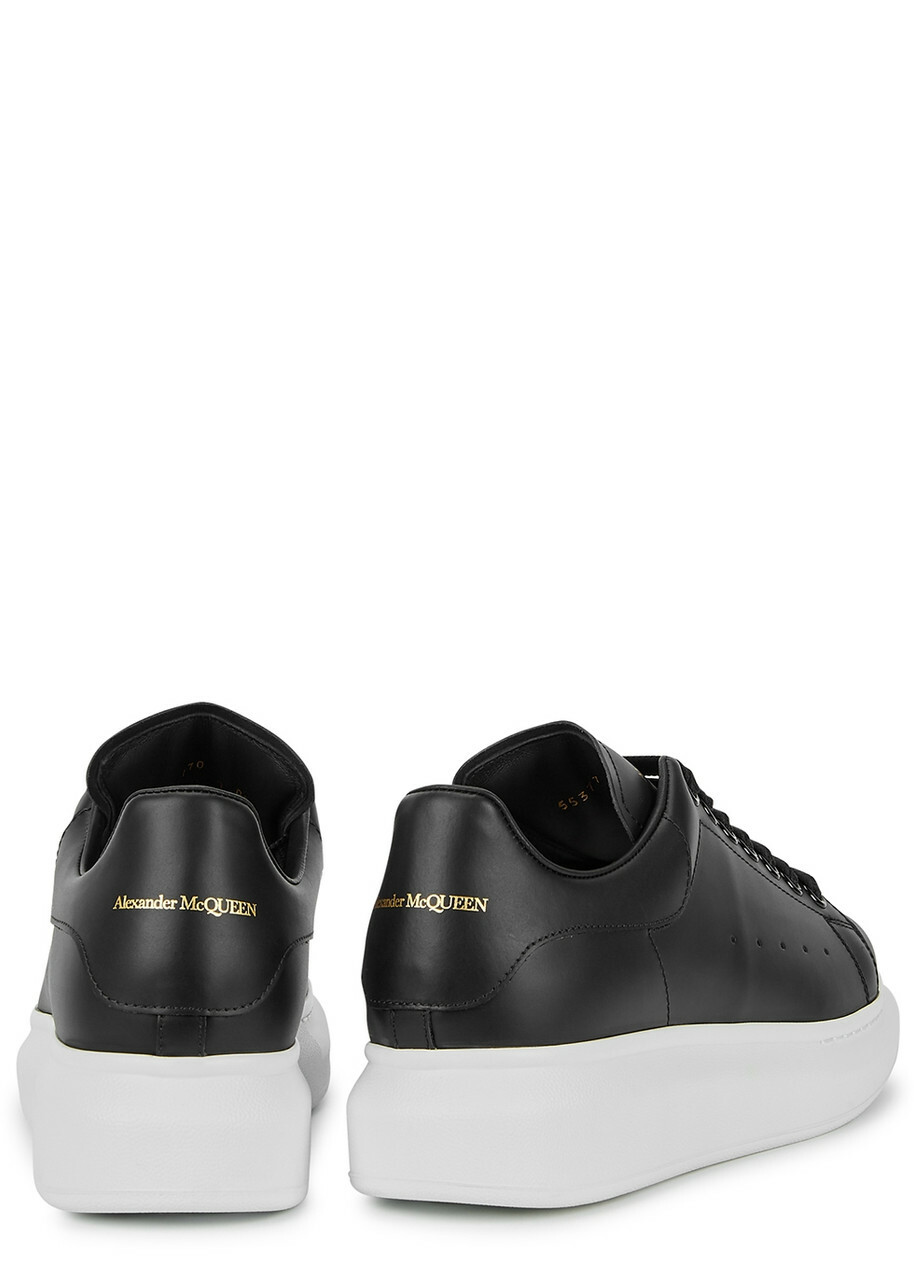 スニーカー ALEXANDER MCQUEEN Oversize leather sneakers with back McQueen Oversize Sneakers | Shop Now at ICETIME LUXE