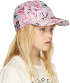 Versace Baby Pink Butterfly Cap