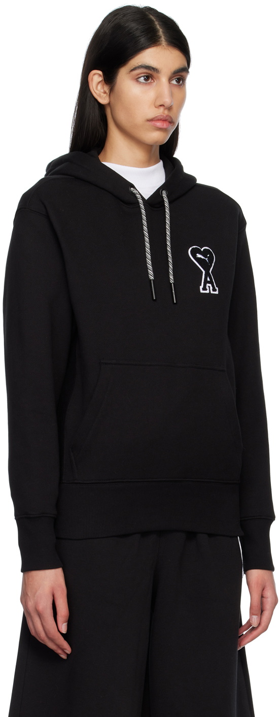 AMI Alexandre Mattiussi Black Puma Edition Hoodie