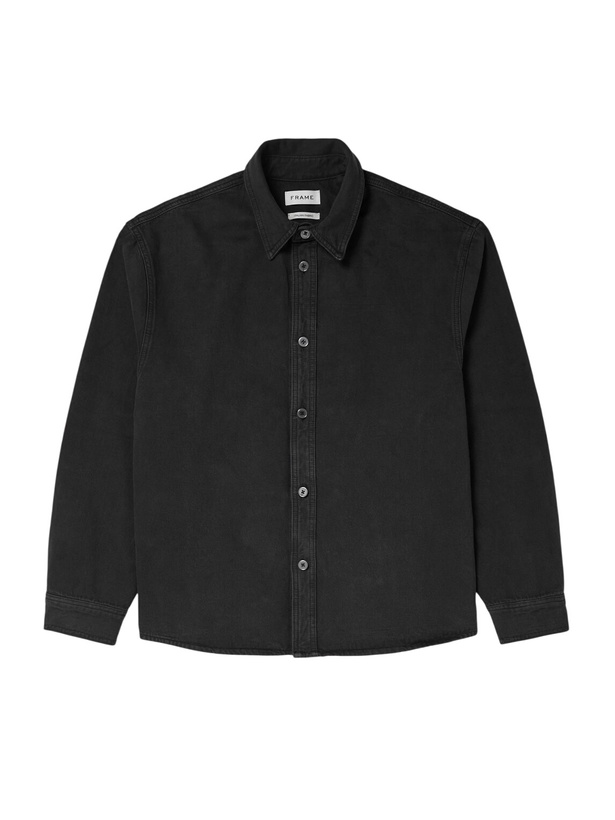 Photo: FRAME - Denim Overshirt - Black