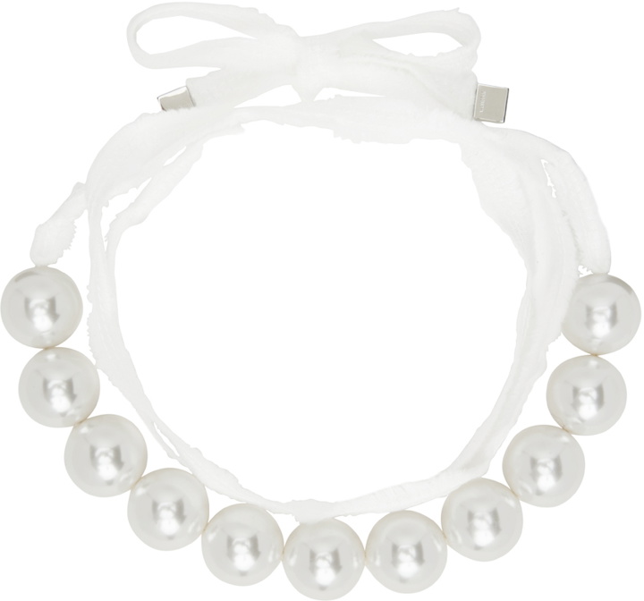 Photo: We11done White Pearl Necklace