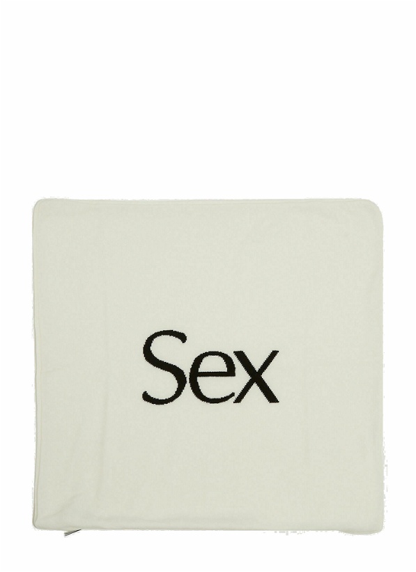 Photo: Sex Cushion Cover in White