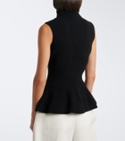 Róhe Wool and cashmere turtleneck top
