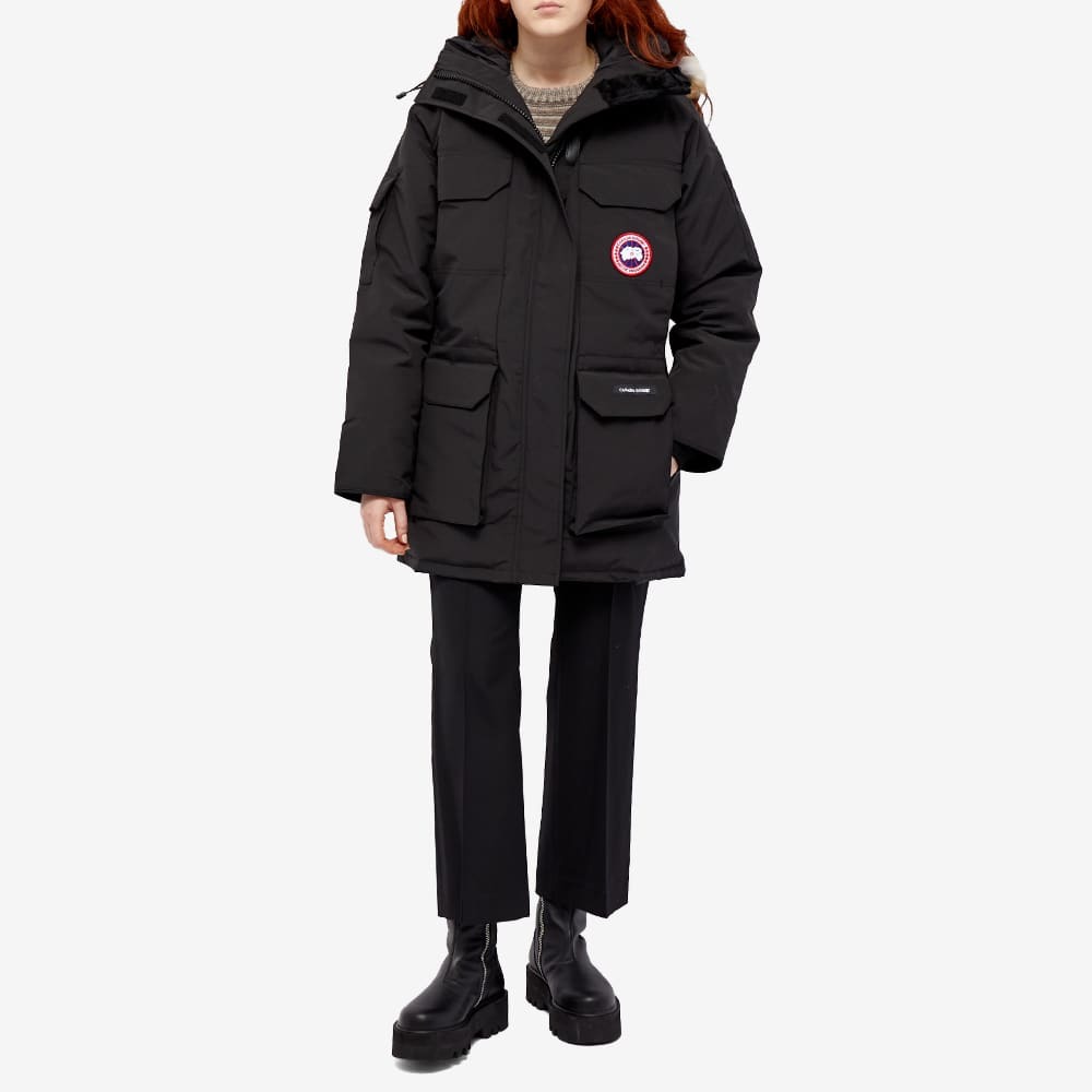 Canada Goose Women's Expedition Parka Jacket in Black Canada Goose