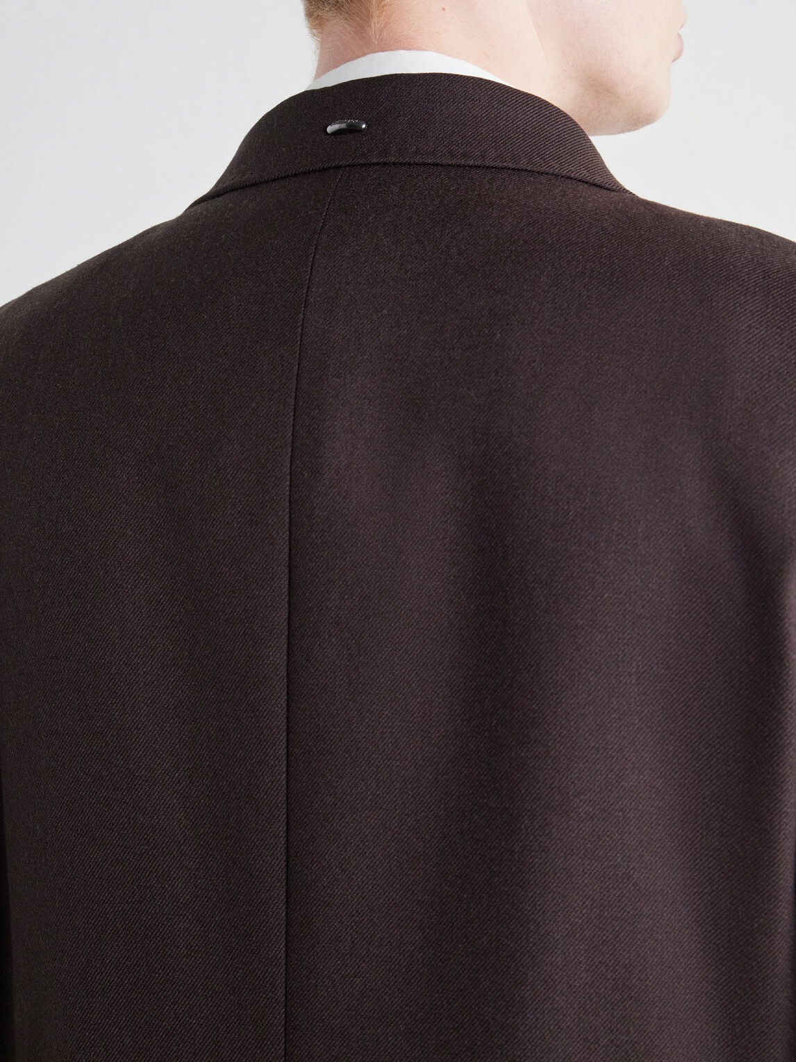 Our Legacy - Extended Whale Double-Breasted Virgin Wool-Twill Coat - Brown