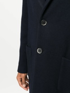 BARENA - Single-breasted Wool Coat
