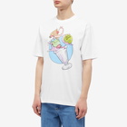 Maison Kitsuné Men's Ice Crean Splash Comfort T-Shirt in White