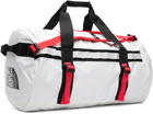 The North Face White Base Camp M Convertible Duffle Bag