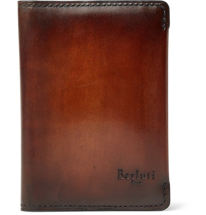 Photo: Berluti - Ideal Bifold Leather Cardholder - Men - Brown