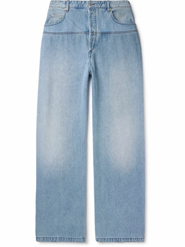 Photo: Marant - Keren Wide-Leg LENZING™ Lyocell-Blend Jeans - Blue