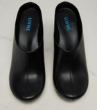 Loewe Oval leather mules