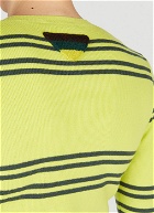 Prada - Stripe Sweater in Green