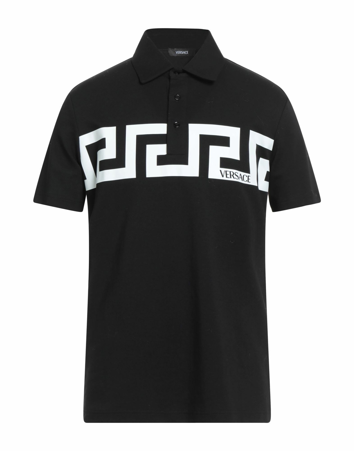 Versace Mens Polo shirt in Black