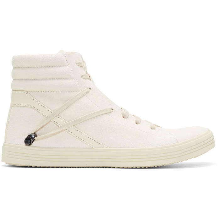 Photo: Rick Owens Off-White Geothrasher High Sneakers