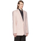 Tibi SSENSE Exclusive Pink Long Blazer