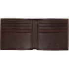 Polo Ralph Lauren Brown Polo Bear Leather Billfold Wallet