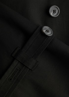 BY Malene Birger Alisandra Stretch-cotton Trench Coat Black