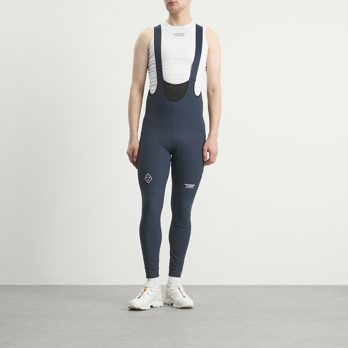 Pas Normal Studios Men's Mid Sleeveless Baselayer in Off White