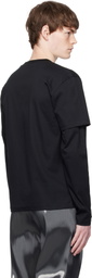 HELIOT EMIL Black Fulgens Longsleeve T-shirt