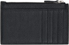 Balenciaga Black Credit Long Coin & Card Holder