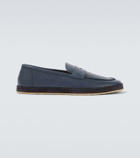 Brunello Cucinelli Leather penny loafers