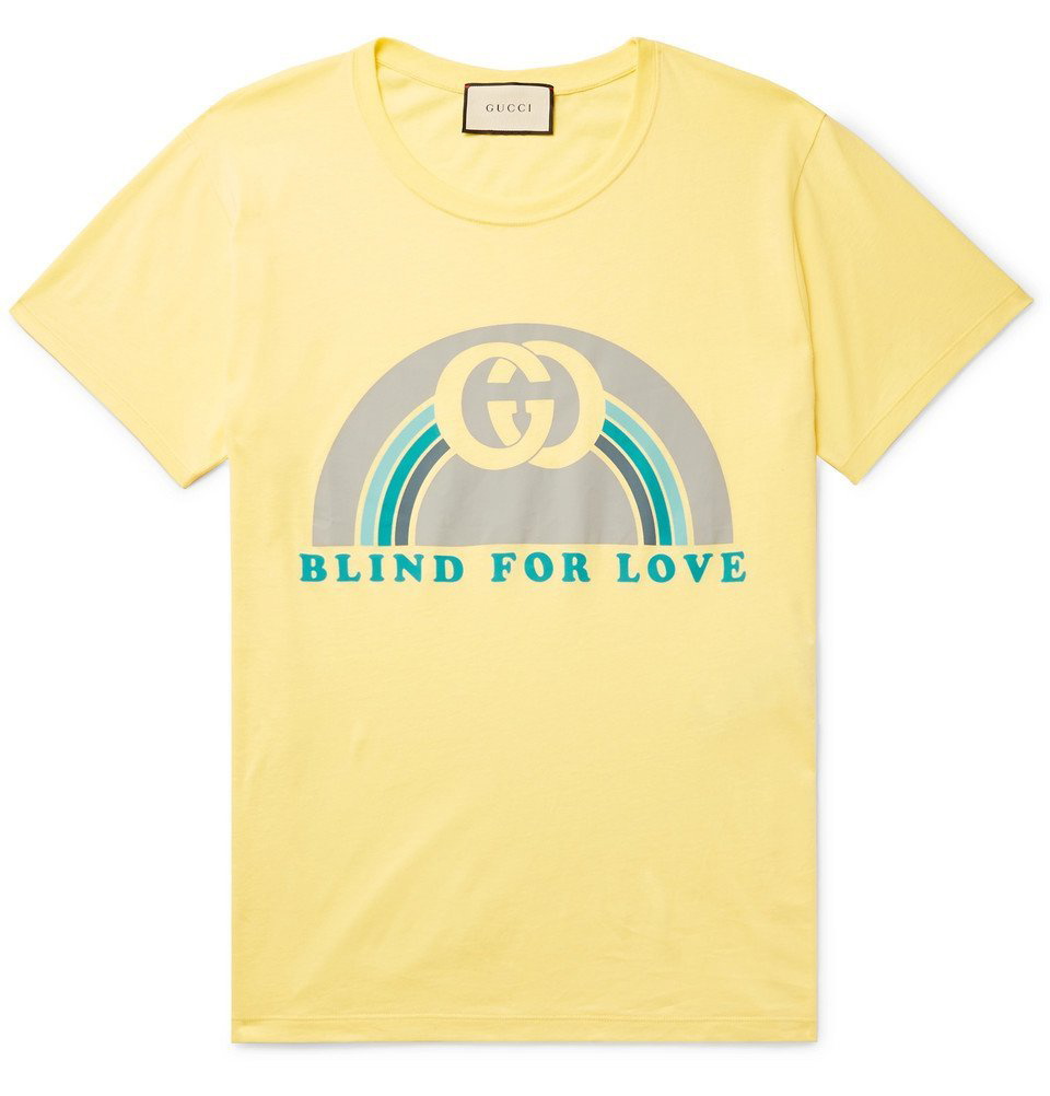 GUCCI T-shirt in light yellow