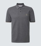 Brunello Cucinelli Cotton piqué polo shirt