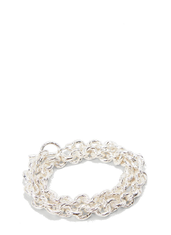 Photo: Rope Chain Bracelet in Silver