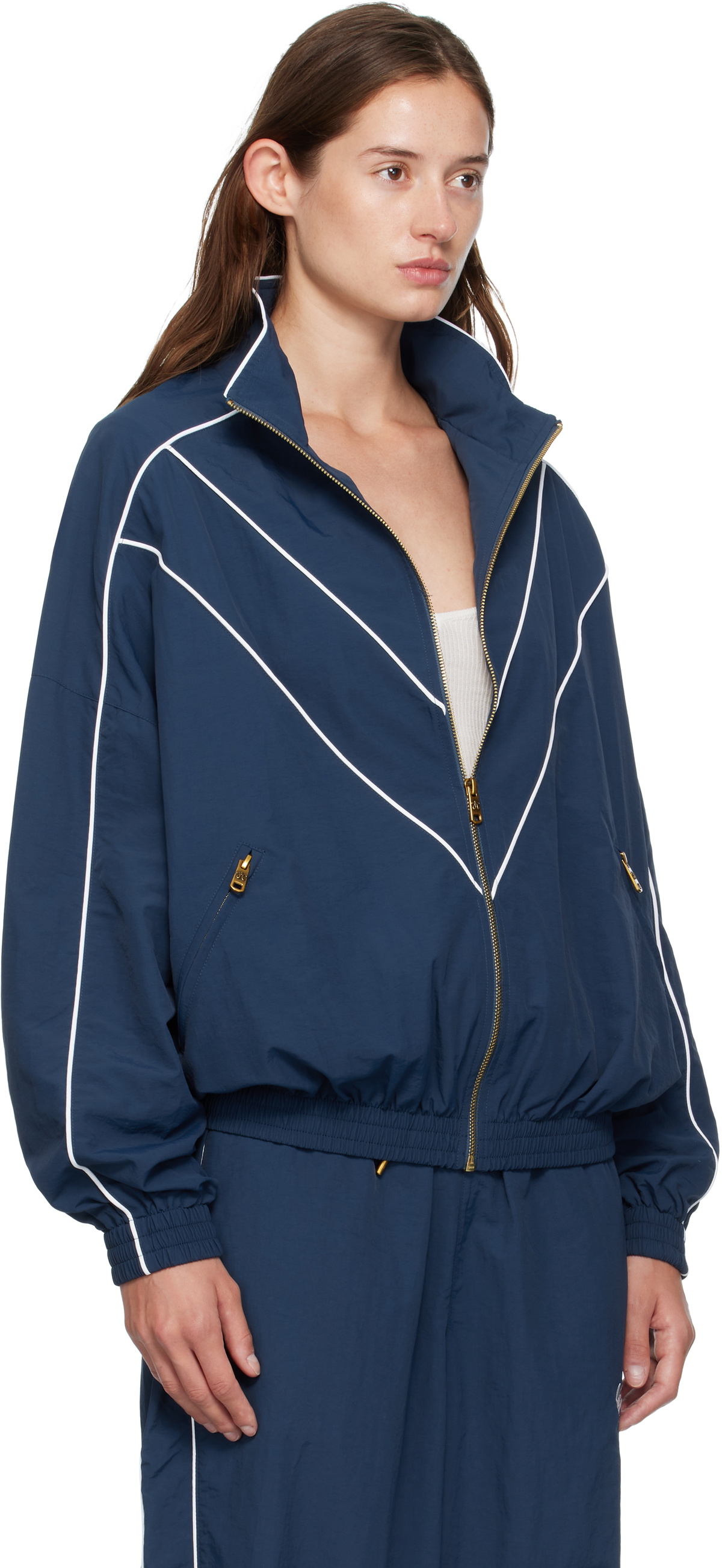 WILLY CHAVARRIA Blue Bad Boy Track Jacket