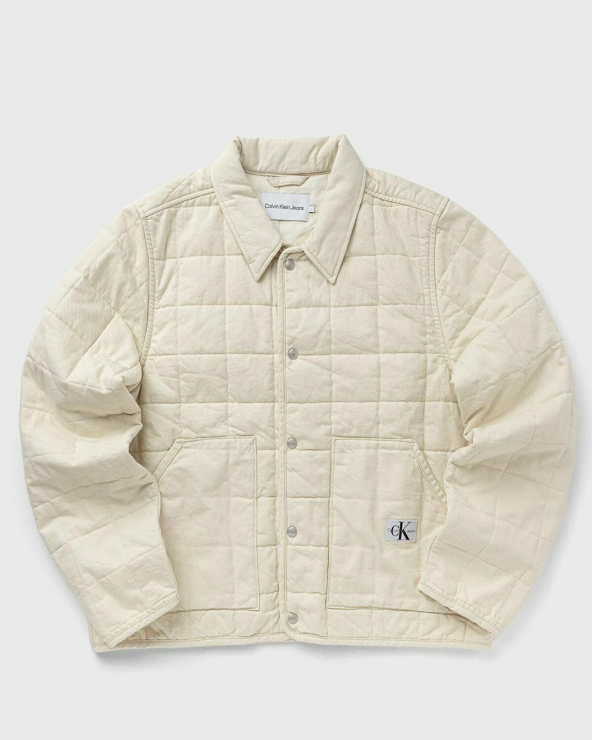 Calvin Klein Jeans Padded Denim Jacket Blue Denim Jackets