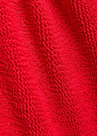 Hunza G Coverage Pamela Crinkle Swimsuit - Red - One Size