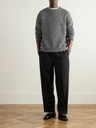 RÓHE - Mouliné Cotton Sweater - Gray