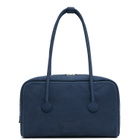 MARGESHERWOOD Navy Soft Boston Bag