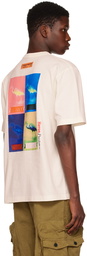 Heron Preston White Heron Censored T-Shirt