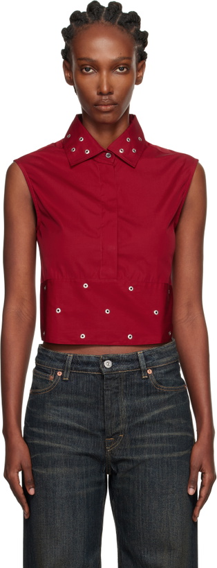 Photo: OUR LEGACY Red Girdle Top