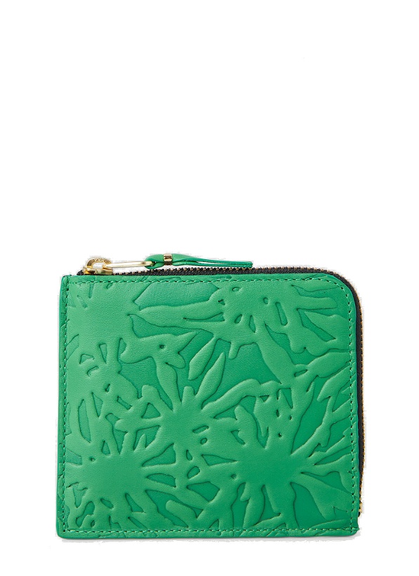 Photo: Embossed Forest Wallet in Green