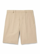 Loro Piana - Jarno Straight-Leg Stretch-Cotton Bermuda Shorts - Neutrals