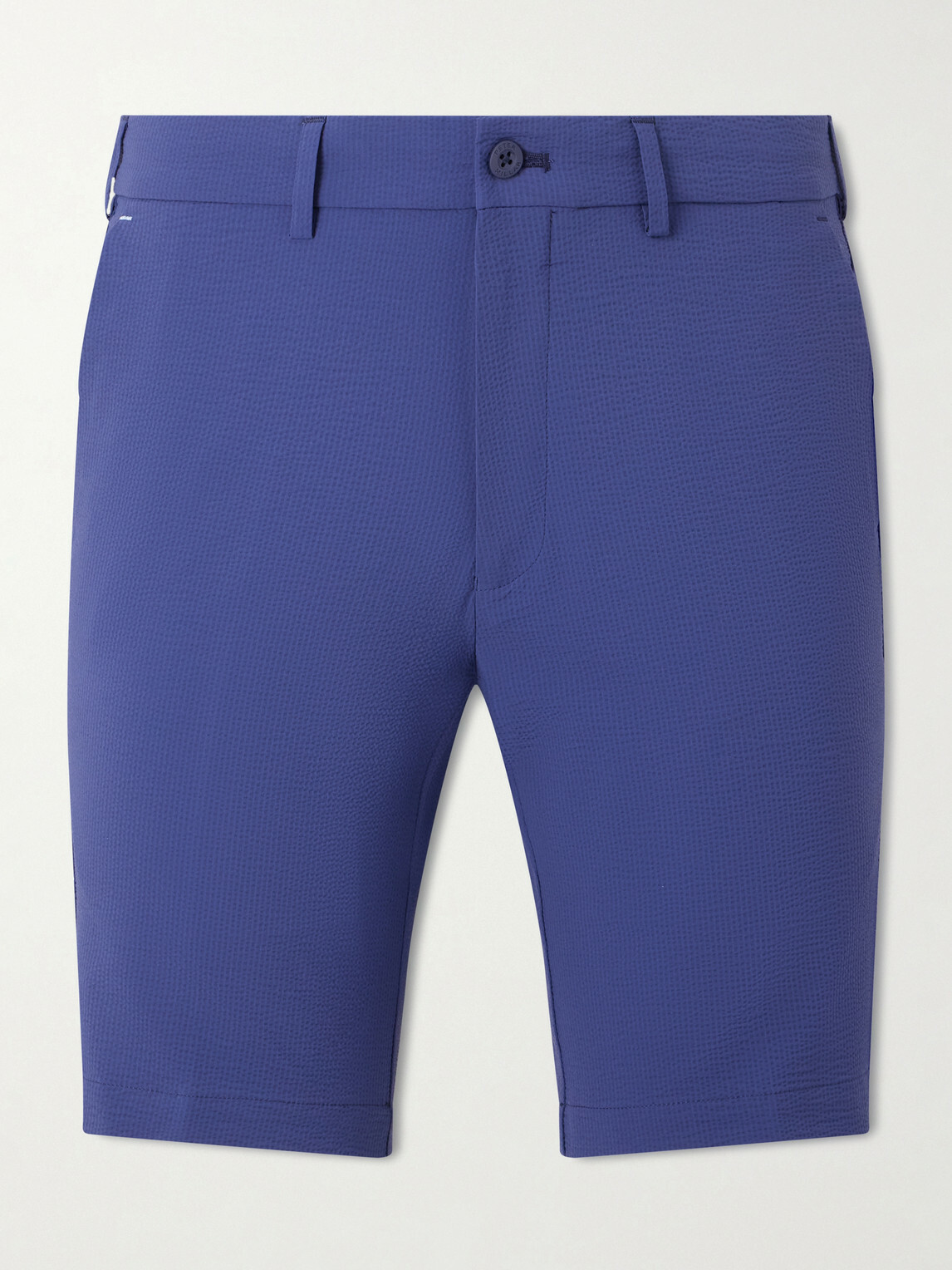 Peter Millar - Matlock Straight-Leg Seersucker Golf Shorts - Blue
