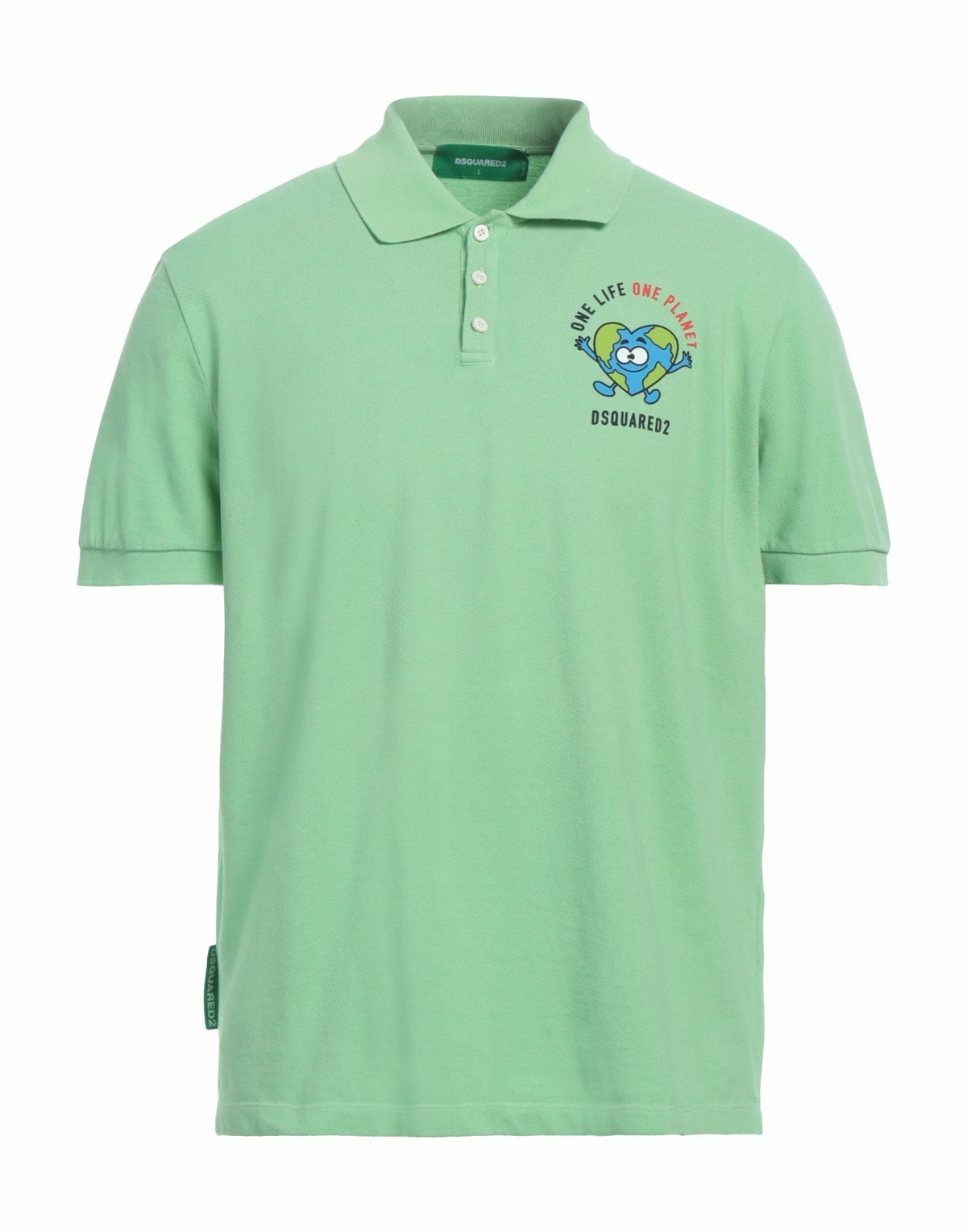 Dsquared2 Mens Polo shirt Light in Green