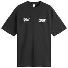 Pawa Speed Sports Men's Burnout T-Shirt in Black