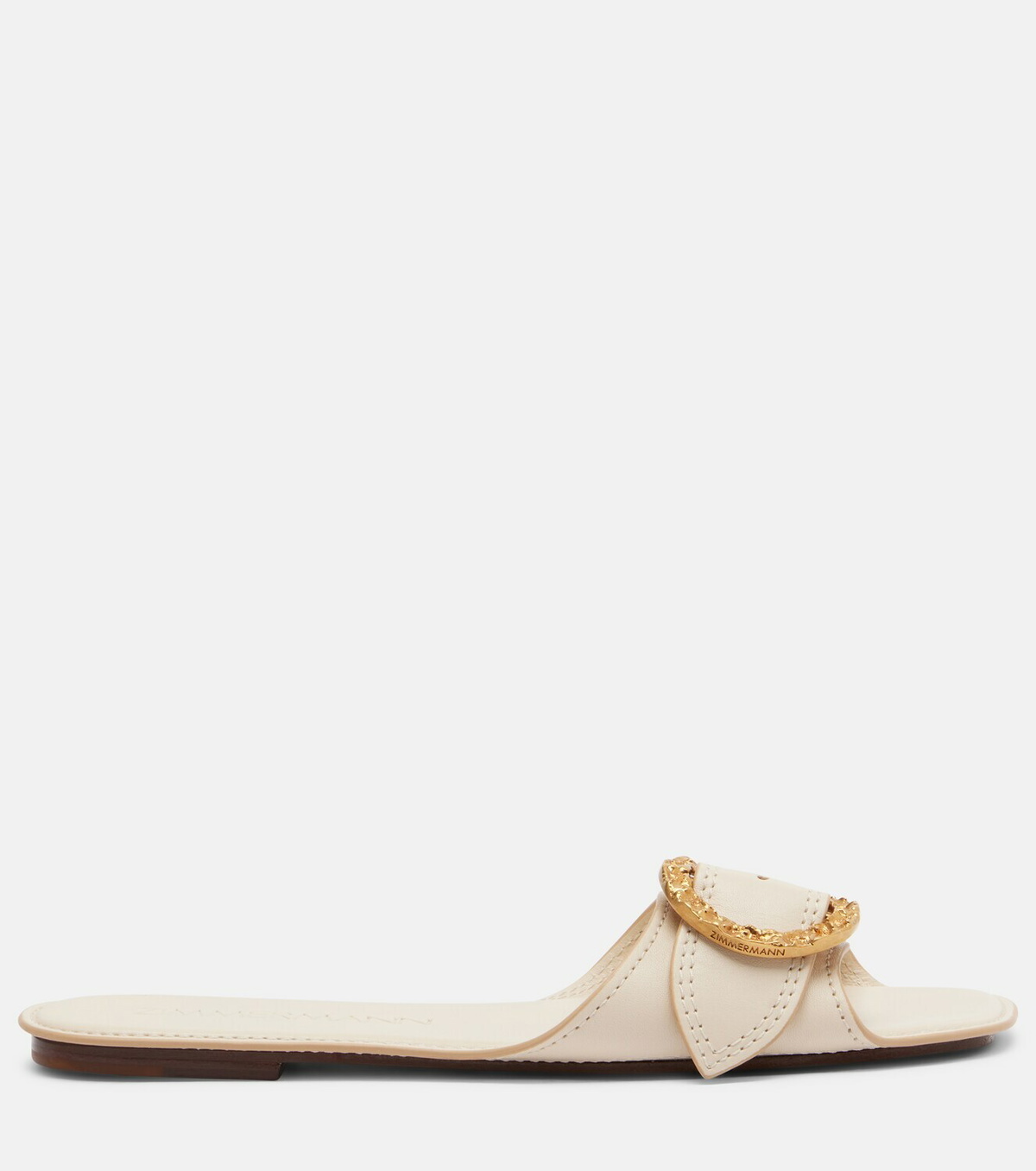 Zimmermann Solena leather slides