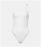 Isabel Marant Sage cutout one-shoulder swimsuit