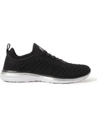 APL Athletic Propulsion Labs - TechLoom Phantom Running Sneakers - Black