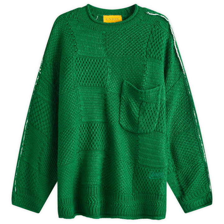 Photo: Union LA Men's Byrd Sweater in Jolly Green