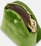 Erdem Bloom Mini velvet top-handle bag